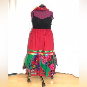 Granny Hanky Ribbon Skirt